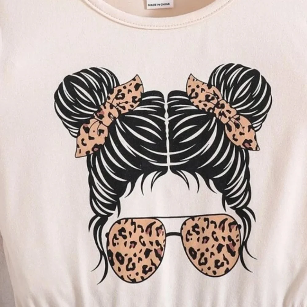 Tween girl contrast mesh dress - Picture 3 of 6